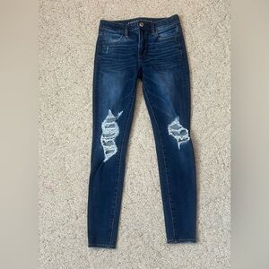 American Eagle Ripped Skinny Jeans